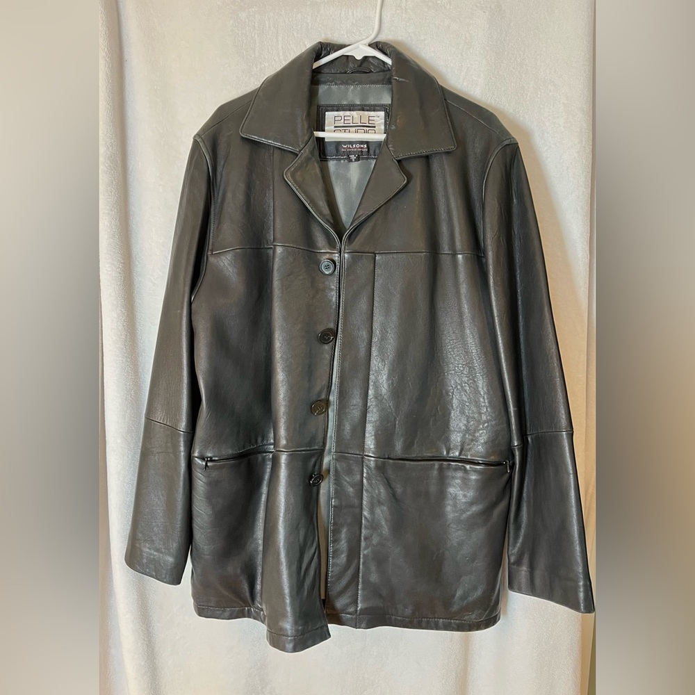 Leather jacket